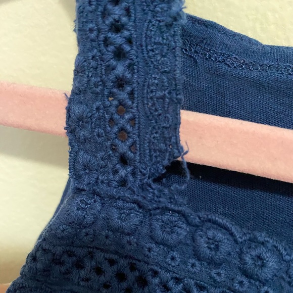 [3/$15] Girls Blue Zara tank top - Picture 4 of 5